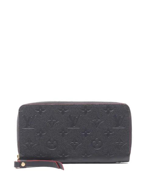 2018 Monogram Empreinte Marine Rouge zip wallet by LOUIS VUITTON 