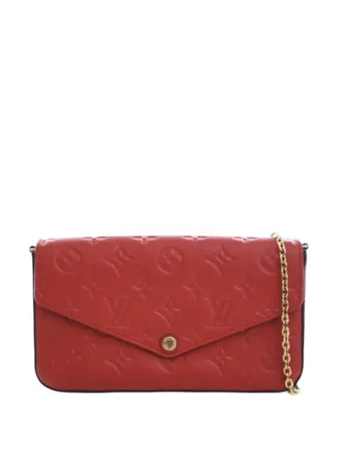 2018 Monogram Empreinte Pochette Felicie crossbody bag by LOUIS VUITTON 