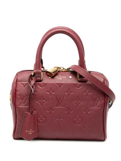 2018 Monogram Empreinte Speedy Bandouliere 20 satchel by LOUIS VUITTON 