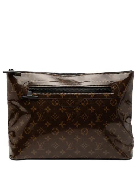 2018 Monogram Glaze Pochette Cosmos clutch bag by LOUIS VUITTON 