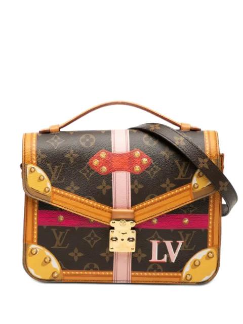 2018 Monogram Summer Trunk Pochette Metis satchel by LOUIS VUITTON 