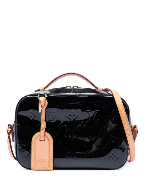 2018 Monogram Vernis Santa Monica Camera Bag satchel by LOUIS VUITTON 