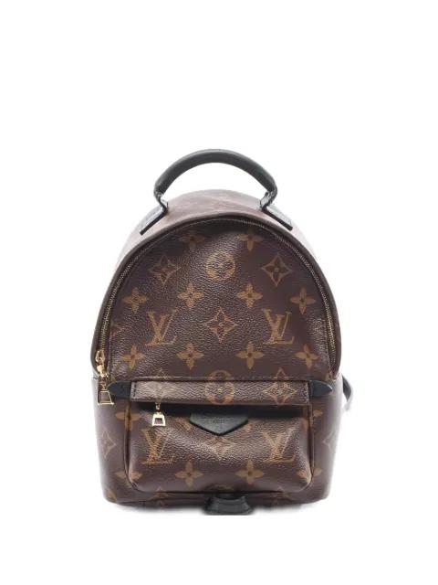 2018 mini Palm Springs monogram leather backpack by LOUIS VUITTON 