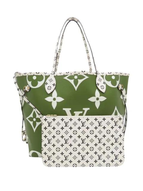 2019 Bicolor Monogram Giant Neverfull MM tote bag by LOUIS VUITTON 