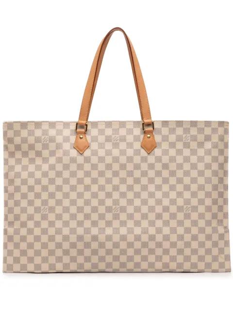 2019 Damier Azur All In MM tote bag by LOUIS VUITTON 