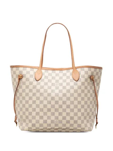 2019 Damier Azur Neverfull MM tote bag by LOUIS VUITTON 