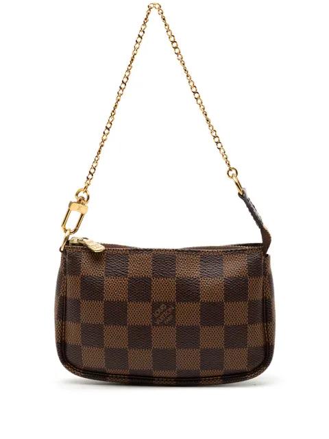 2019 Damier Ebene Mini Pochette Accessoires handbag by LOUIS VUITTON 