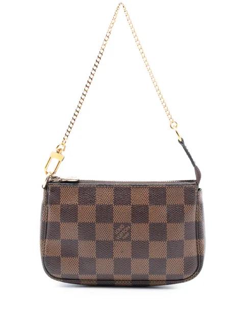 2019 Damier Ebene Mini Pochette Accessoires handbag by LOUIS VUITTON 