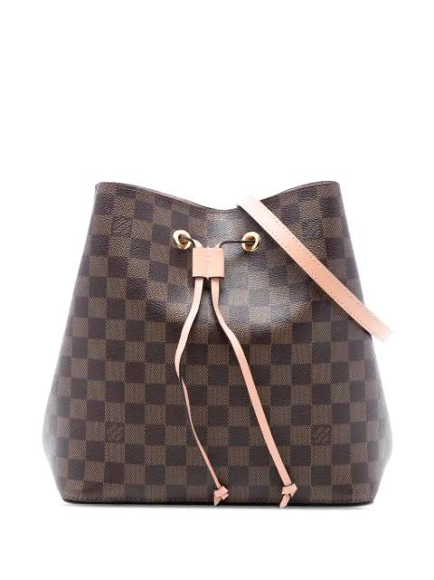 2019 Damier Ebene NeoNoe MM bucket bag by LOUIS VUITTON 