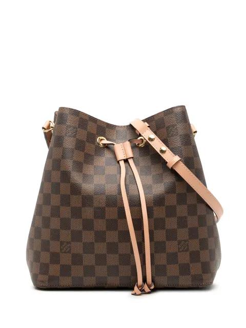 2019 Damier Ebene NeoNoe MM bucket bag by LOUIS VUITTON 