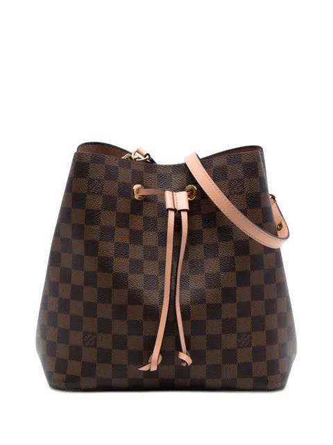 2019 Damier Ebene NeoNoe MM bucket bag by LOUIS VUITTON 