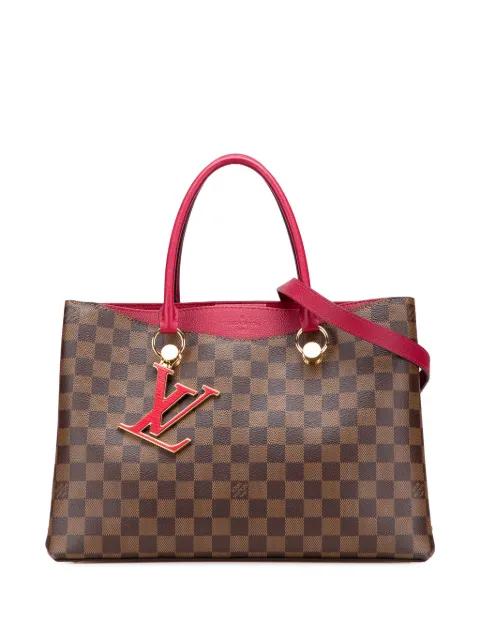 2019 Damier Ebene Riverside satchel by LOUIS VUITTON 