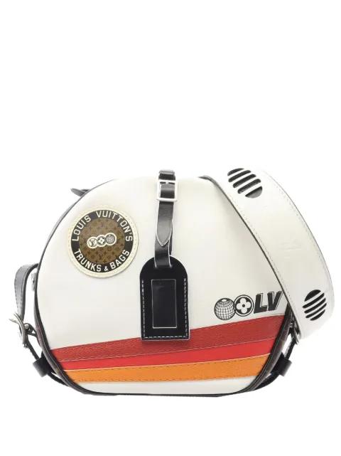 2019 Leather and Monogram LV Airline Boite Chapeau Souple crossbody bag by LOUIS VUITTON 
