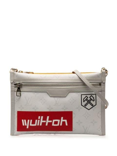 2019 Monogram Antartica Double Flat Messenger crossbody bag by LOUIS VUITTON 