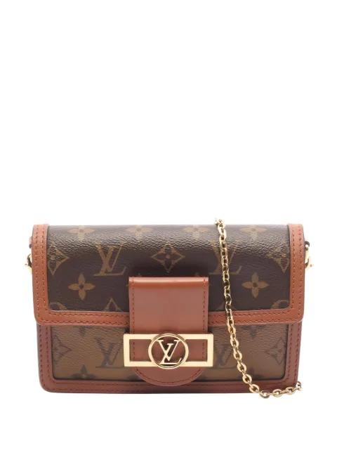 2019 Monogram Reverse Dauphine Chain Wallet crossbody bag by LOUIS VUITTON 
