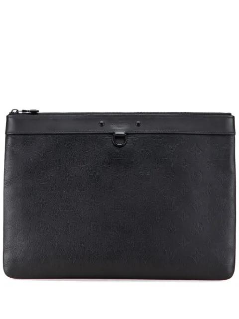 2019 Monogram Shadow Discovery Pochette clutch bag by LOUIS VUITTON 2019 Monogram Shadow Discovery Pochette clutch bag by LOUIS VUITTON