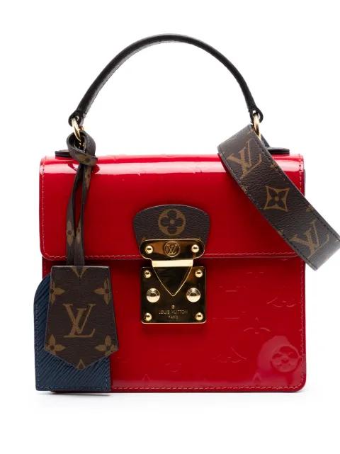 2019 Monogram Vernis Spring Street satchel by LOUIS VUITTON 