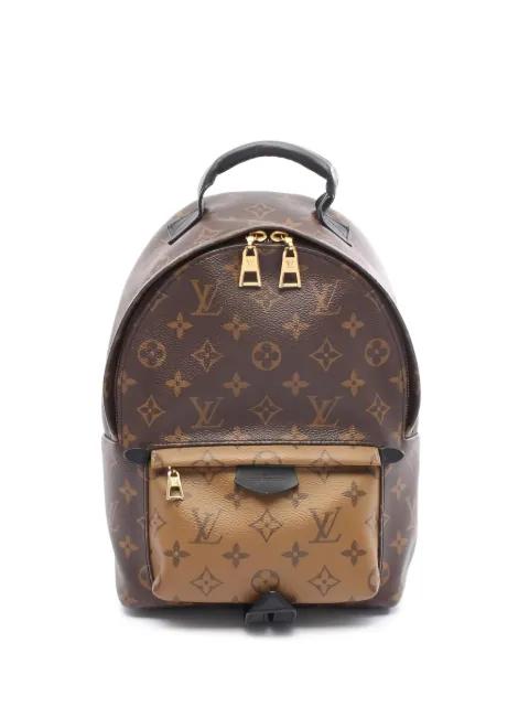 2019 Palm Springs monogram leather backpack by LOUIS VUITTON 