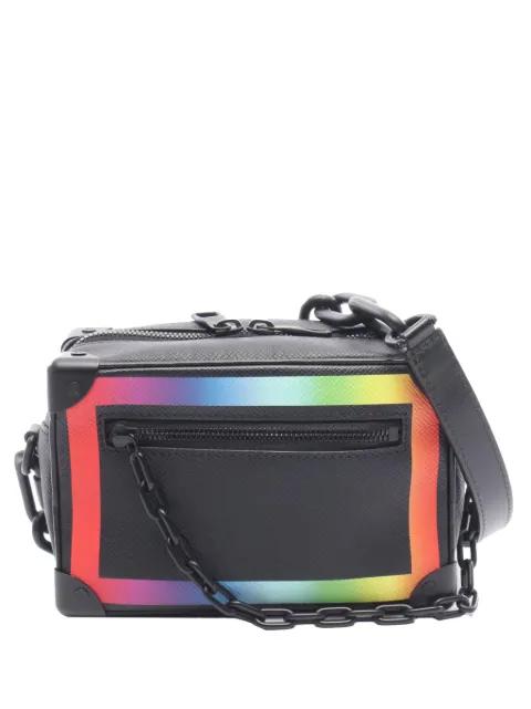 2019 Taiga Rainbow Soft Trunk crossbody bag by LOUIS VUITTON 