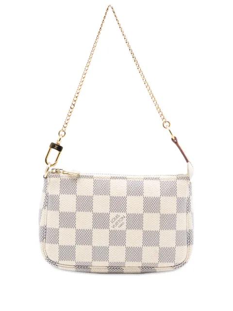 2020 Damier Azur Mini Pochette Accessoires handbag by LOUIS VUITTON 2020 Damier Azur Mini Pochette Accessoires handbag by LOUIS VUITTON