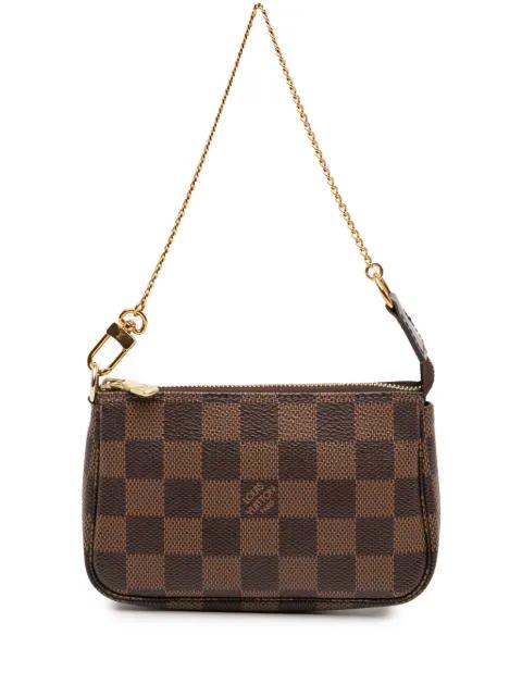 2020 Damier Ebene Mini Pochette Accessoires handbag by LOUIS VUITTON 
