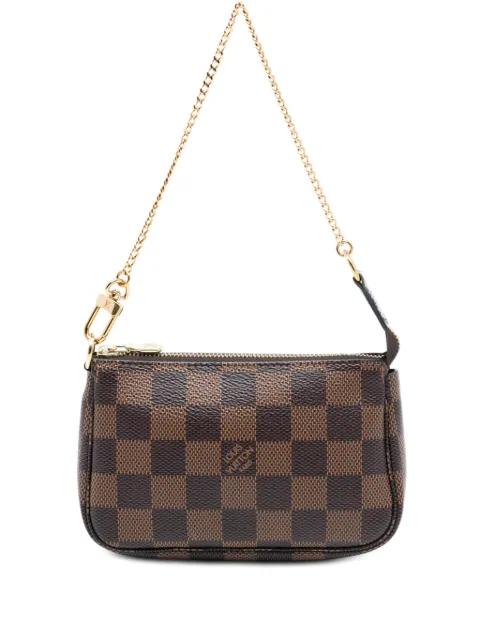 2020 Damier Ebene Mini Pochette Accessoires handbag by LOUIS VUITTON 