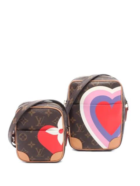 2020 Game On Paname Monogram Heart-print cross body bag set by LOUIS VUITTON 