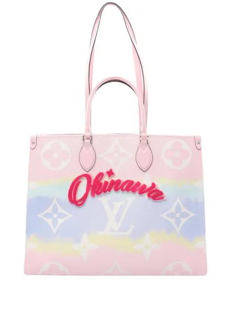 2020 Monogram Giant By The Pool Okinawa OnTheGo GM satchel by LOUIS VUITTON 