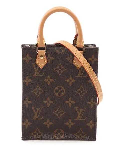 2020 Monogram Petit Sac Plat satchel by LOUIS VUITTON 