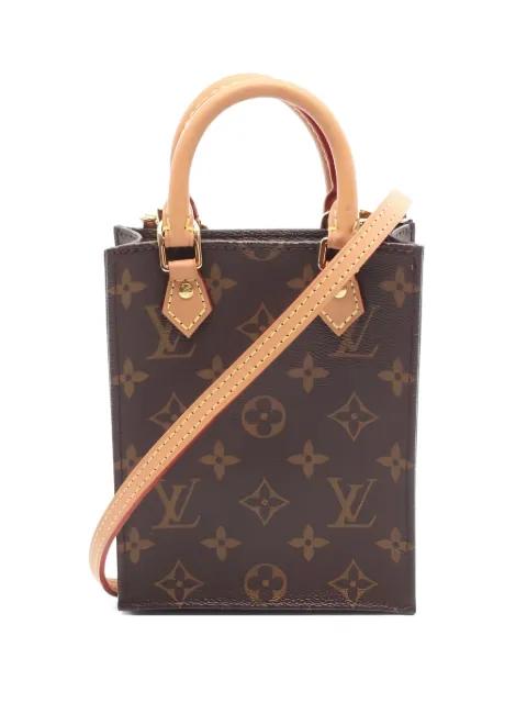 2020 Monogram Petit Sac Plat tote bag by LOUIS VUITTON 2020 Monogram Petit Sac Plat tote bag by LOUIS VUITTON