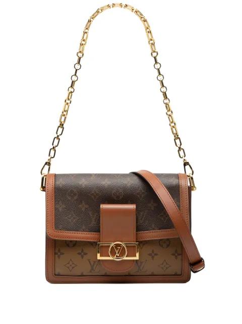 2020 Monogram Reverse Dauphine MM satchel by LOUIS VUITTON 