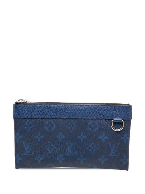 2020 Monogram Taigarama Pochette Discovery PM clutch bag by LOUIS VUITTON 
