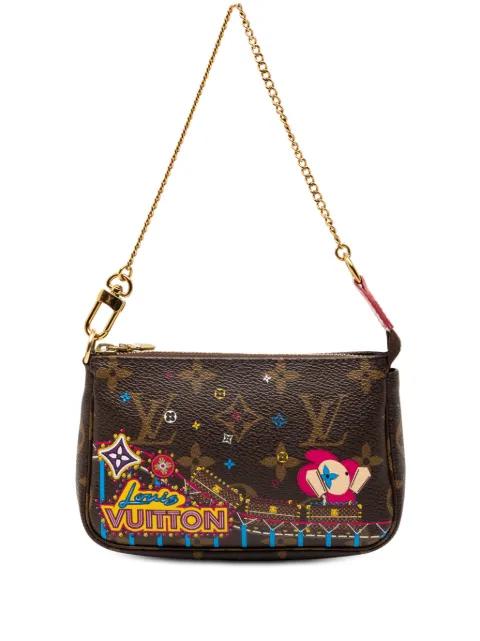 2020 Monogram Vivienne Christmas Roller Coaster Mini Pochette Accessoires handbag by LOUIS VUITTON 
