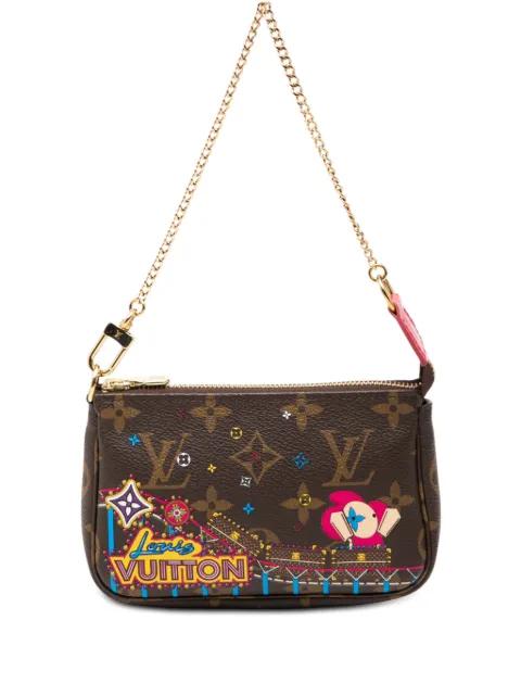 2020 Monogram Vivienne Christmas Roller Coaster Mini Pochette Accessoires handbag by LOUIS VUITTON 