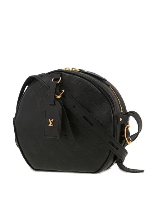 2020's Boîte Chapeau empreinte-monogram crossbody bag by LOUIS VUITTON 