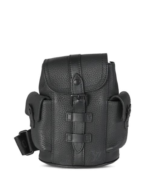 2021-2023 Nano Christopher leather backpack by LOUIS VUITTON 