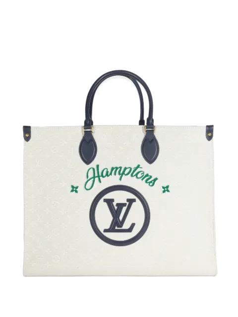 2021-2023 large Onthego monogram tote bag by LOUIS VUITTON 