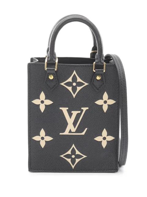 2021-2025 Bicolor Monogram Empreinte Petit Sac Plat satchel by LOUIS VUITTON 