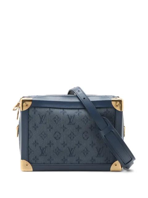 2021-2025 Monogram Denim Soft Trunk crossbody bag by LOUIS VUITTON 