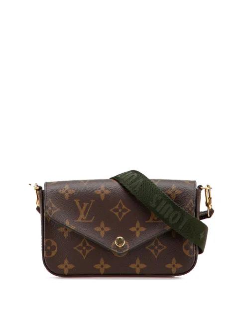 2021-2025 Monogram Felicie Strap And Go crossbody bag by LOUIS VUITTON 