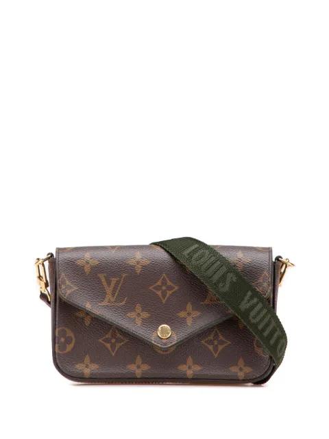 2021-2025 Monogram Felicie Strap And Go crossbody bag by LOUIS VUITTON 