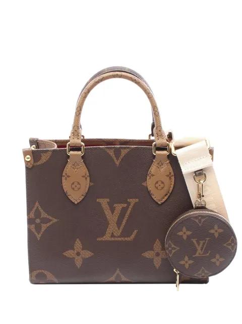 2021-2025 Monogram Reverse Giant OnTheGo PM satchel by LOUIS VUITTON 