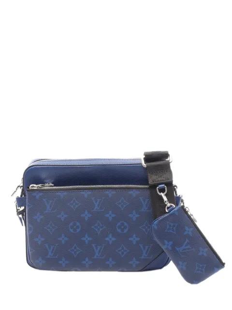 2021-2025 Monogram Taigarama Trio Messenger crossbody bag by LOUIS VUITTON 