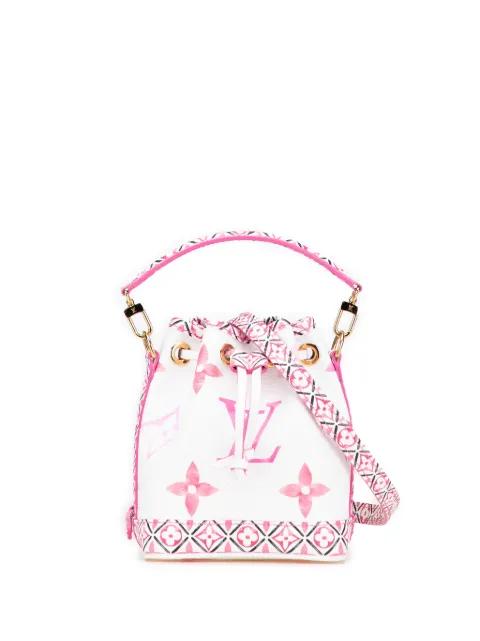 2021-2025 Monogram Watercolor Giant By the Pool Nano Noe bucket bag by LOUIS VUITTON 2021-2025 Monogram Watercolor Giant By the Pool Nano Noe bucket bag by LOUIS VUITTON