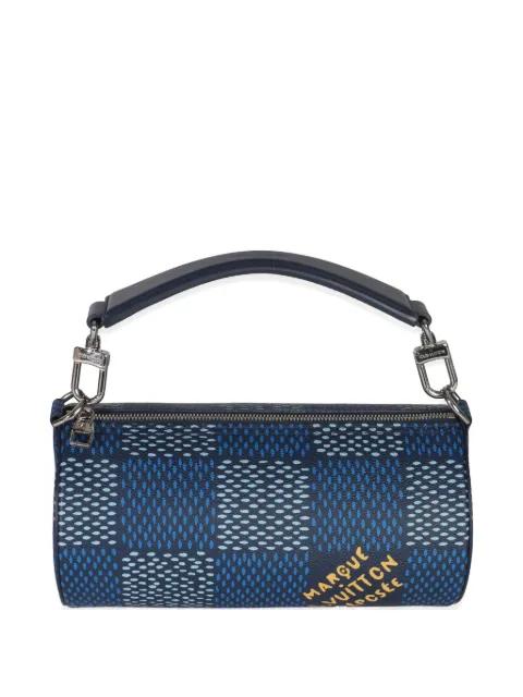 2021-2025 Polochon small damier heritage canvas shoulder bag by LOUIS VUITTON 