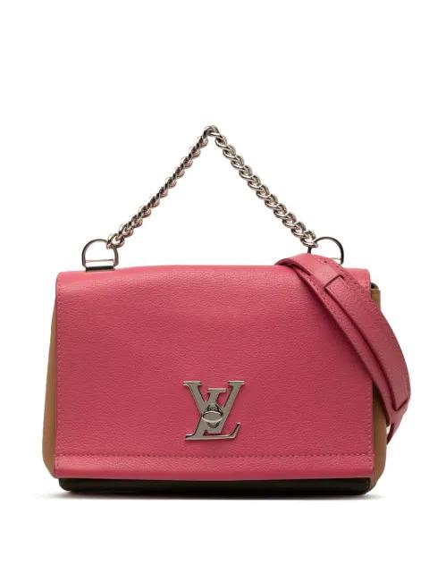 2021-2025 Tricolor Leather Lockme II BB satchel by LOUIS VUITTON 