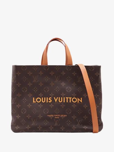 2021-2026 Autres Cuir Monogram Shopper Tote MM satchel by LOUIS VUITTON 