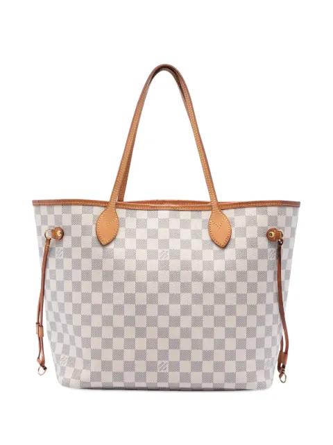 2021-2026 Damier Azur Neverfull MM tote bag by LOUIS VUITTON 