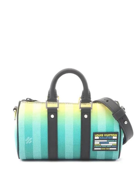 2021-2026 Damier Stripe Keepall Bandouliere XS satchel by LOUIS VUITTON 