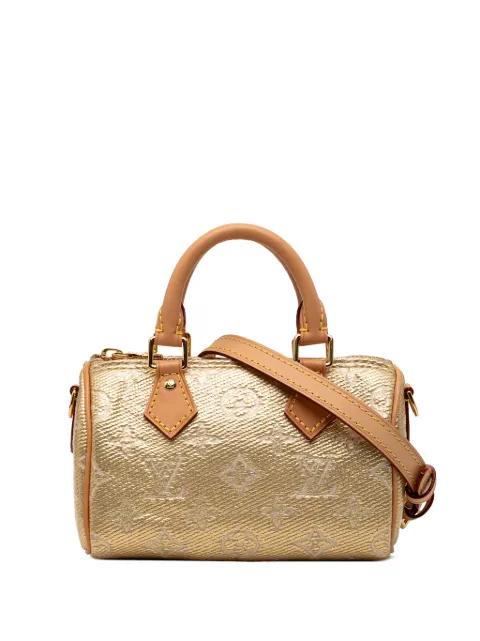 2021-2026 Monoglam Nano Speedy Bandouliere satchel by LOUIS VUITTON 